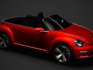 volkswagen e bugster speedster 2020 3D Model