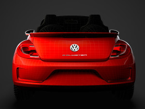volkswagen e bugster speedster 2020 3D Model