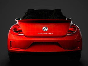 volkswagen e bugster speedster 2020 3D Model
