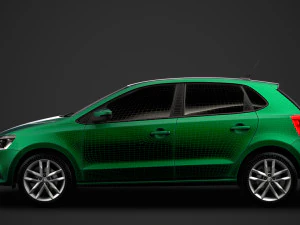 volkswagen polo tsi 5d typ6c 2017 3D Model