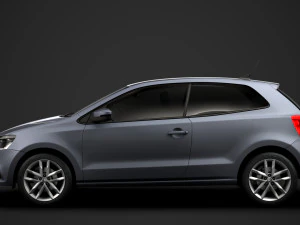 volkswagen polo tsi 3d typ6c 2017 3D Model