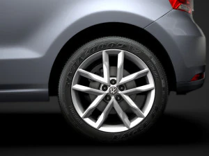 volkswagen polo tsi 3d typ6c 2017 3D Model