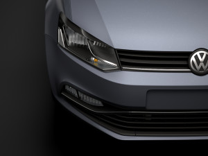 volkswagen polo tsi 3d typ6c 2017 Modelo 3D
