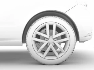 volkswagen polo tsi 3d typ6c 2017 3D Model