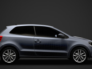 volkswagen polo tsi 3d typ6c 2017 Modelo 3D