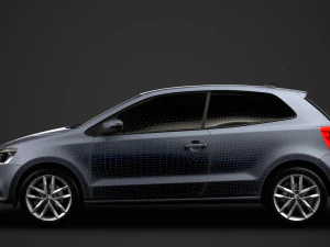 volkswagen polo tsi 3d typ6c 2017 3D Model