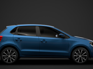 volkswagen polo tdi 5d typ6c 2017 Model 3D