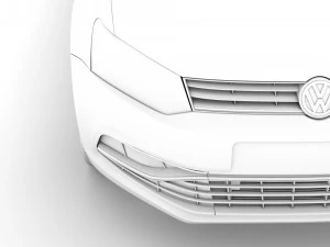 volkswagen polo tdi 5d typ6c 2017 Model 3D