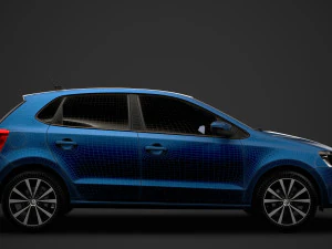 volkswagen polo tdi 5d typ6c 2017 Model 3D