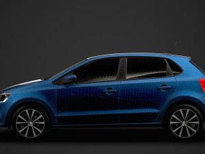 volkswagen polo tdi 5d typ6c 2017 Model 3D