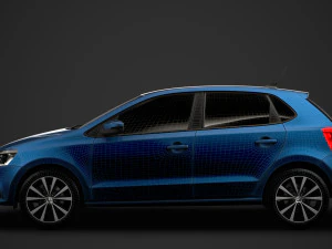 volkswagen polo tdi 5d typ6c 2017 Model 3D