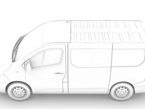 mitsubishi express combi 2020 3D 模型
