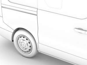 mitsubishi express combi 2020 3D 模型