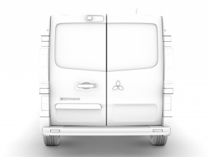 mitsubishi express combi 2020 3D 模型