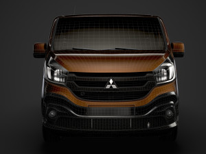 mitsubishi express combi 2020 3D 模型