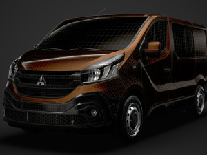 mitsubishi express combi 2020 3D 模型