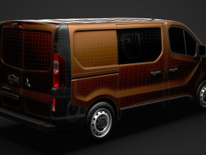 mitsubishi express combi 2020 3D 模型
