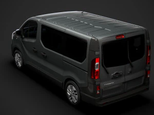 mitsubishi express minibus 2020 3D Model