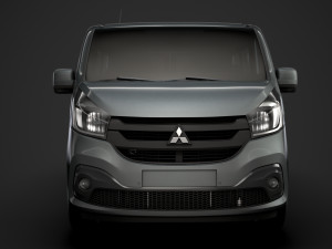 mitsubishi express minibus 2020 3D-Modell