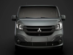 mitsubishi express minibus 2020 3D Model