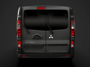 mitsubishi express minibus 2020 3D Model