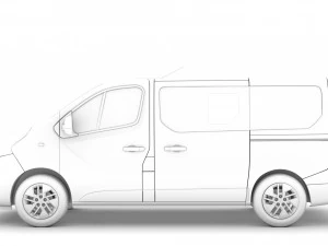 mitsubishi express minibus 2020 3D Model