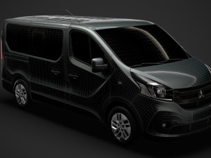 mitsubishi express minibus 2020 3D-Modell