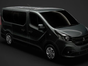 mitsubishi express minibus 2020 3D Model