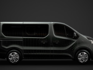 mitsubishi express minibus 2020 3D-Modell
