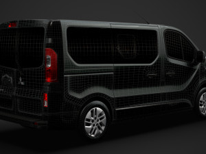 mitsubishi express minibus 2020 3D-Modell