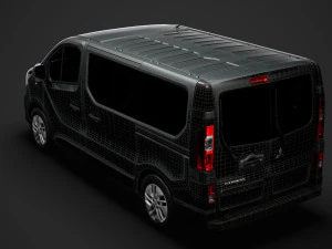 mitsubishi express minibus 2020 3D Model