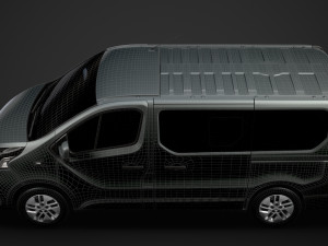 mitsubishi express minibus 2020 3D-Modell