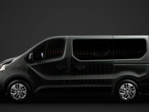 mitsubishi express minibus 2020 3D Model