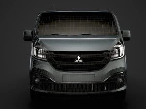 mitsubishi express minibus 2020 3D Model