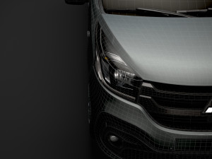 mitsubishi express minibus 2020 3D-Modell