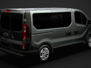 mitsubishi express minibus 2020 3D-Modell