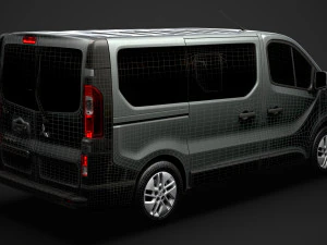 mitsubishi express minibus 2020 3D Model