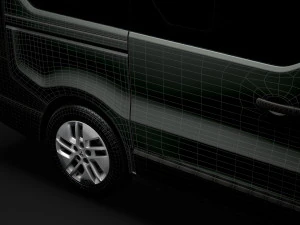 mitsubishi express minibus 2020 3D Model