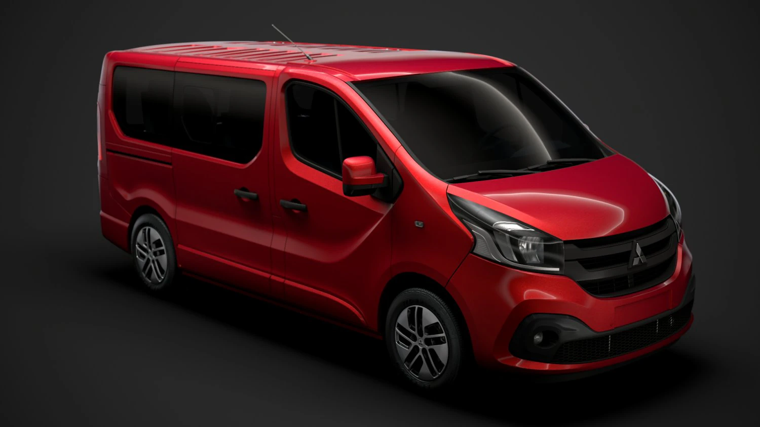 mitsubishi express spaceclass 2020 3D Model .c4d .max .obj .3ds .fbx .stl .blend 