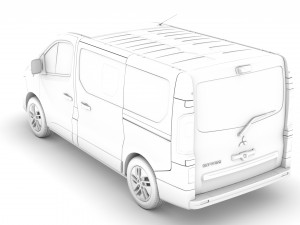 mitsubishi express spaceclass 2020 3D Model
