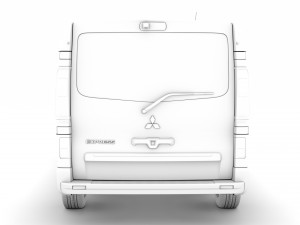 mitsubishi express spaceclass 2020 3D Model