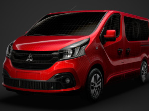 mitsubishi express spaceclass 2020 3D Model