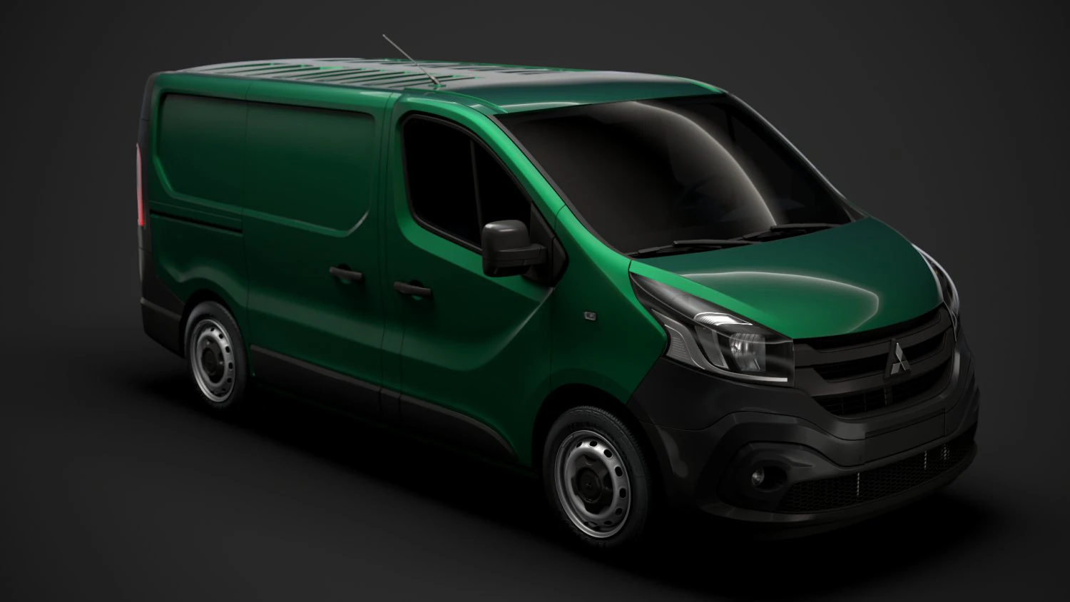 mitsubishi express van 2020 3D Model .c4d .max .obj .3ds .fbx .stl .blend 