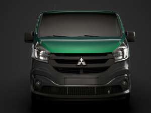 mitsubishi express van 2020 Modelo 3D