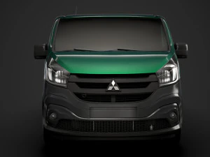 mitsubishi express van 2020 3D Model