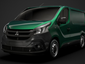 mitsubishi express van 2020 Modelo 3D