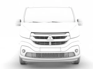 mitsubishi express van 2020 3D Model