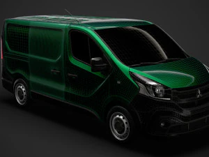 mitsubishi express van 2020 3D Model