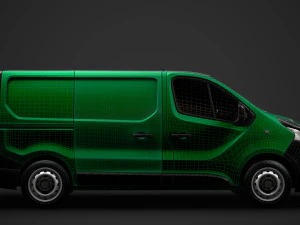 mitsubishi express van 2020 3D Model