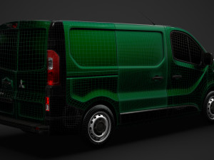 mitsubishi express van 2020 Modelo 3D